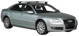 Audi A8 roof racks vehicle image